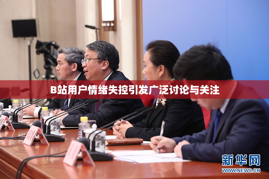 B站用户情绪失控引发广泛讨论与关注
