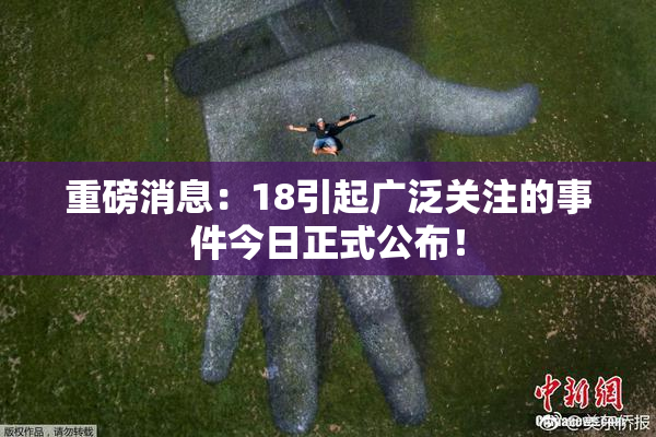 重磅消息：18引起广泛关注的事件今日正式公布！