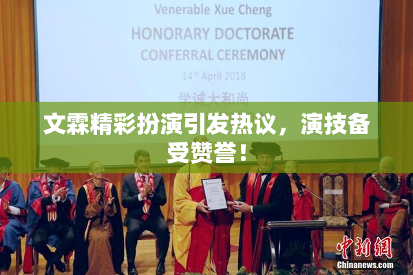 文霖精彩扮演引发热议，演技备受赞誉！