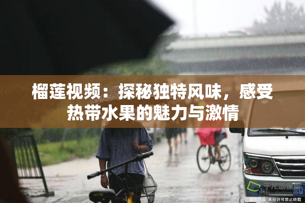 榴莲视频：探秘独特风味，感受热带水果的魅力与激情
