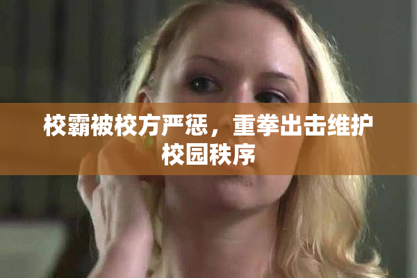 校霸被校方严惩，重拳出击维护校园秩序