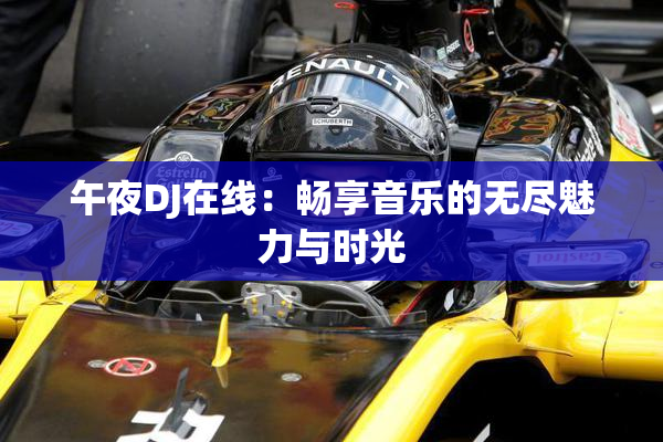 午夜DJ在线：畅享音乐的无尽魅力与时光