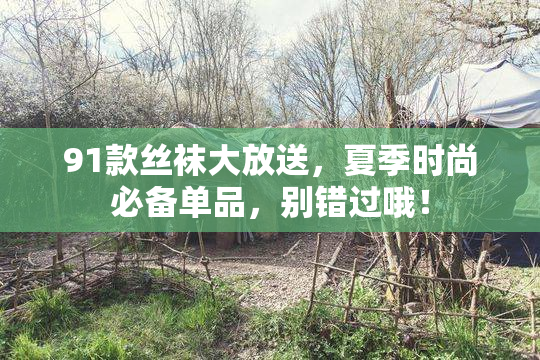 91款丝袜大放送，夏季时尚必备单品，别错过哦！
