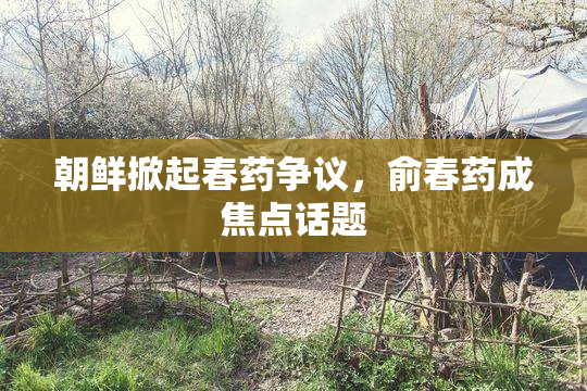 朝鲜掀起春药争议，俞春药成焦点话题