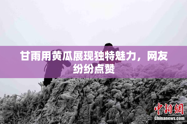 甘雨用黄瓜展现独特魅力，网友纷纷点赞
