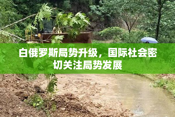 白俄罗斯局势升级，国际社会密切关注局势发展