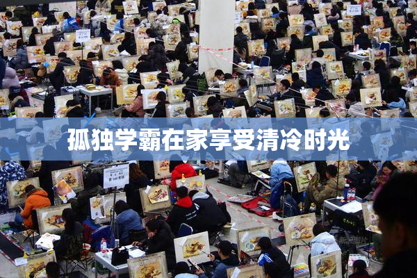 孤独学霸在家享受清冷时光