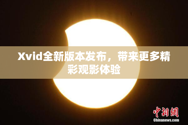 Xvid全新版本发布，带来更多精彩观影体验