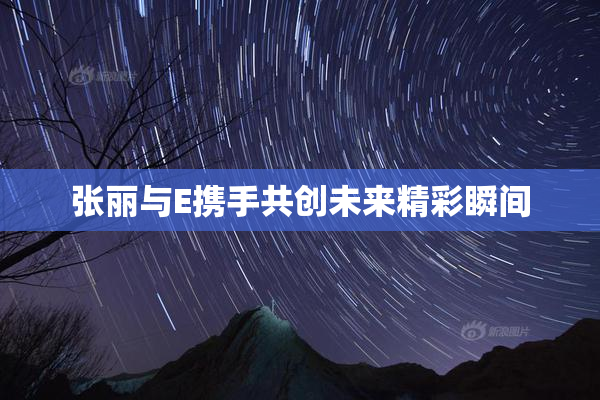 张丽与E携手共创未来精彩瞬间