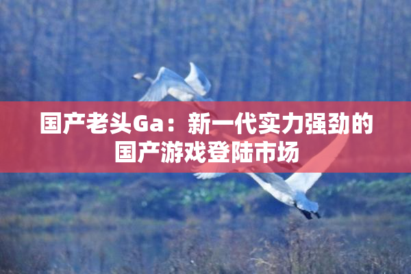 国产老头Ga：新一代实力强劲的国产游戏登陆市场