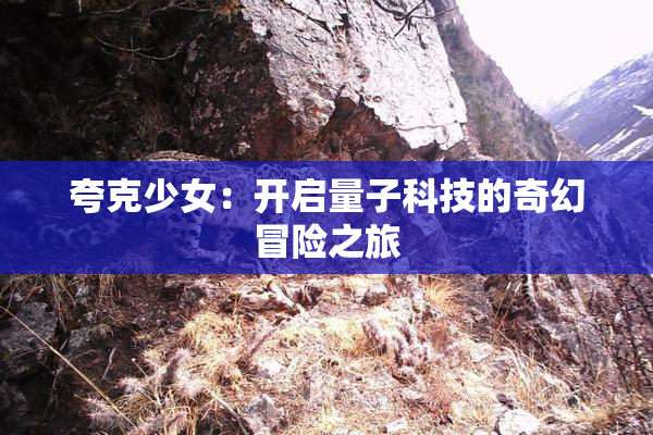 夸克少女：开启量子科技的奇幻冒险之旅