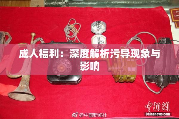 成人福利：深度解析污导现象与影响