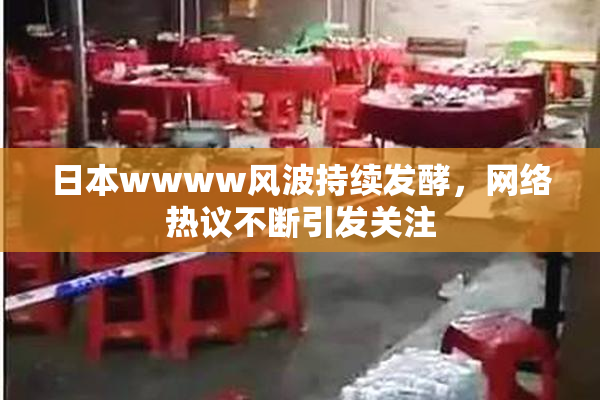 日本wwww风波持续发酵，网络热议不断引发关注