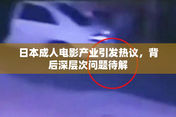 日本成人电影产业引发热议，背后深层次问题待解