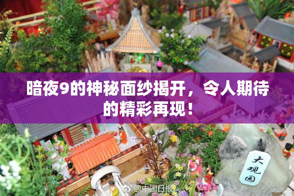 暗夜9的神秘面纱揭开，令人期待的精彩再现！