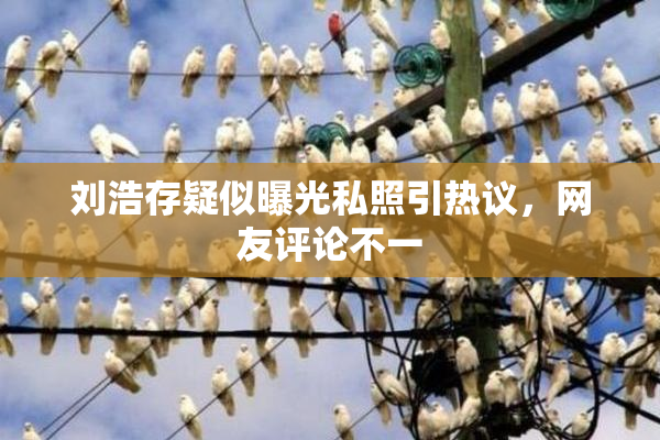 刘浩存疑似曝光私照引热议，网友评论不一