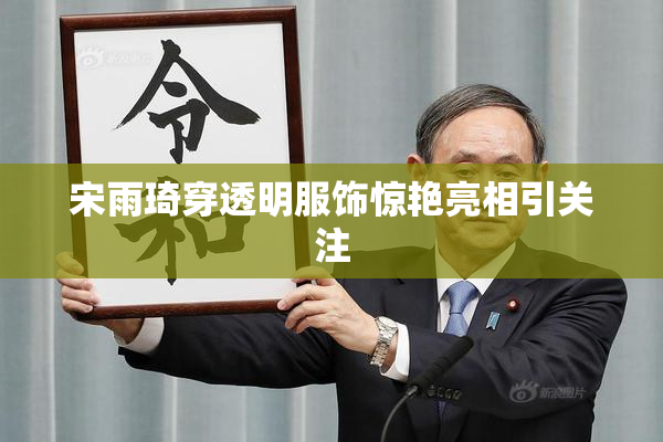 宋雨琦穿透明服饰惊艳亮相引关注