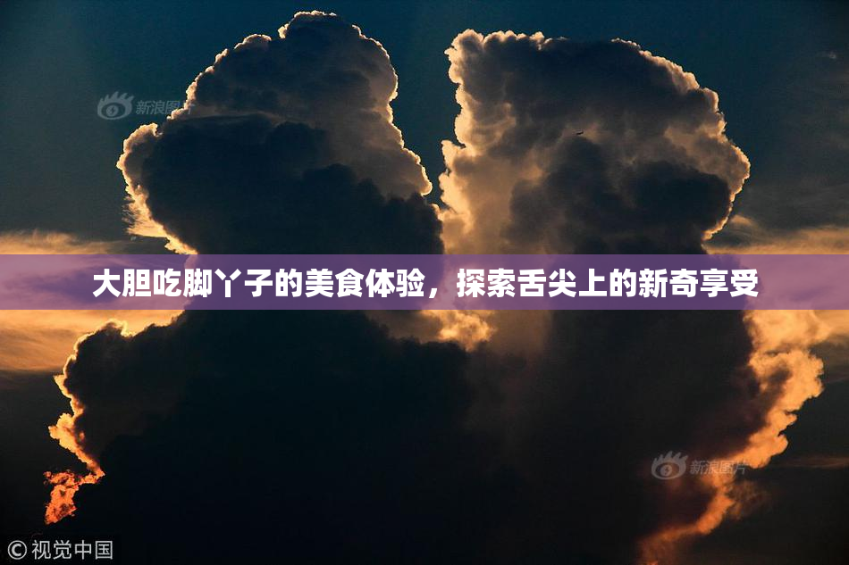 大胆吃脚丫子的美食体验，探索舌尖上的新奇享受