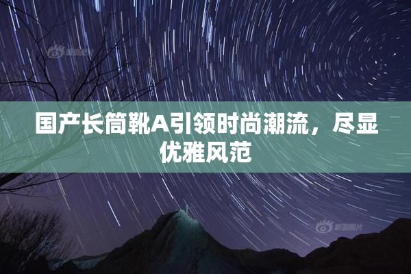 国产长筒靴A引领时尚潮流，尽显优雅风范