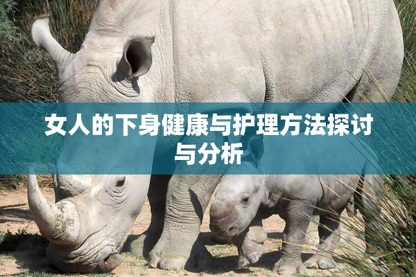 女人的下身健康与护理方法探讨与分析
