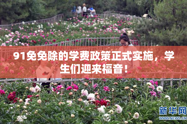 91免免除的学费政策正式实施，学生们迎来福音！