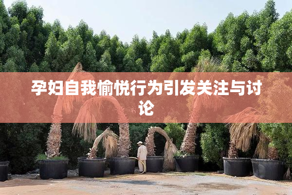 孕妇自我愉悦行为引发关注与讨论