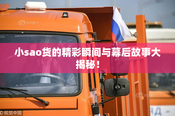 小sao货的精彩瞬间与幕后故事大揭秘！
