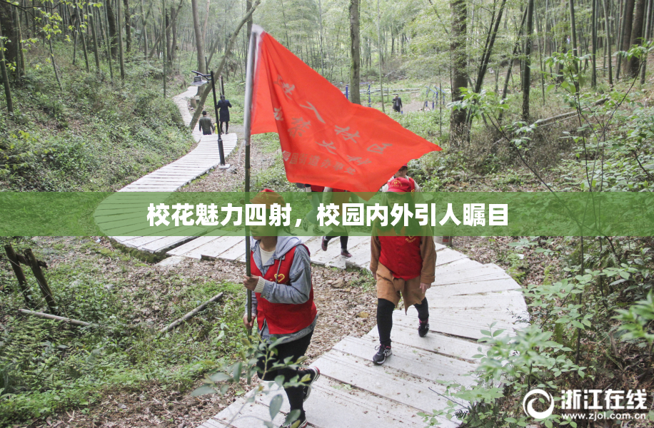 校花魅力四射，校园内外引人瞩目