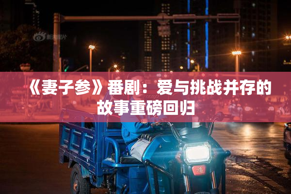 《妻子参》番剧：爱与挑战并存的故事重磅回归