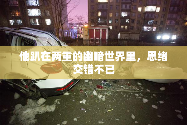 他趴在两重的幽暗世界里，思绪交错不已