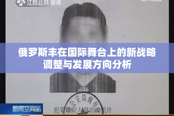 俄罗斯丰在国际舞台上的新战略调整与发展方向分析