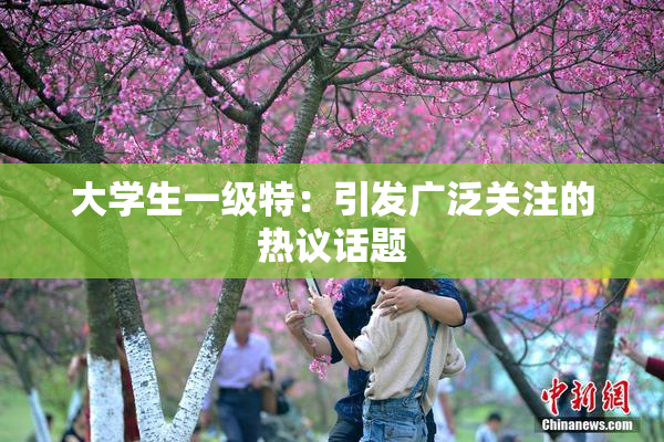 大学生一级特：引发广泛关注的热议话题