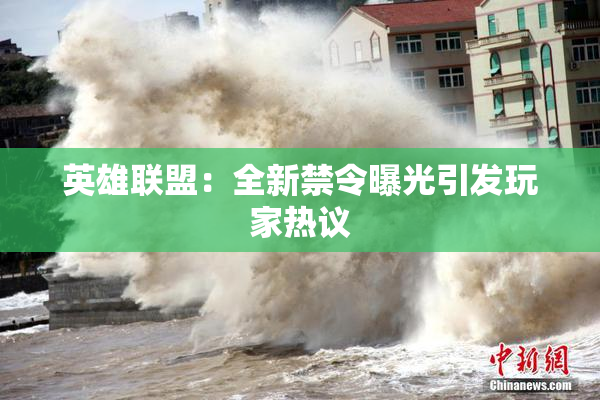 英雄联盟：全新禁令曝光引发玩家热议