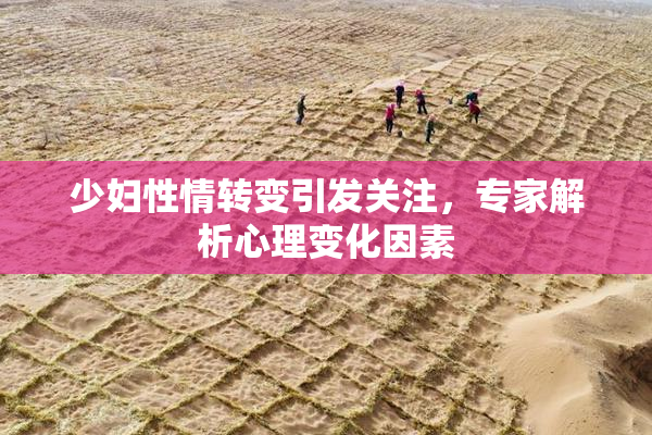 少妇性情转变引发关注，专家解析心理变化因素