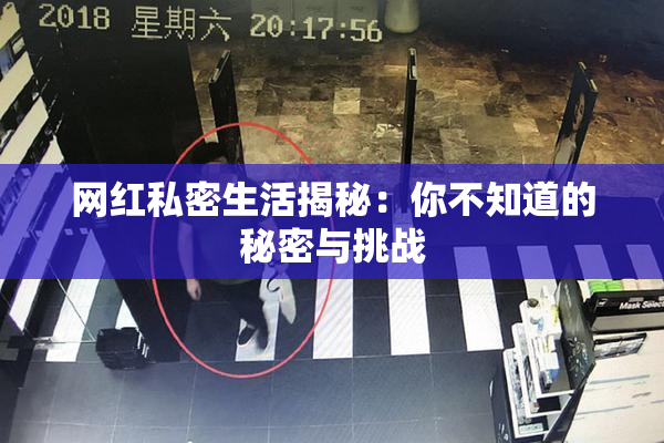 网红私密生活揭秘：你不知道的秘密与挑战