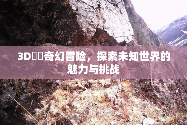 3D姉弚奇幻冒险，探索未知世界的魅力与挑战