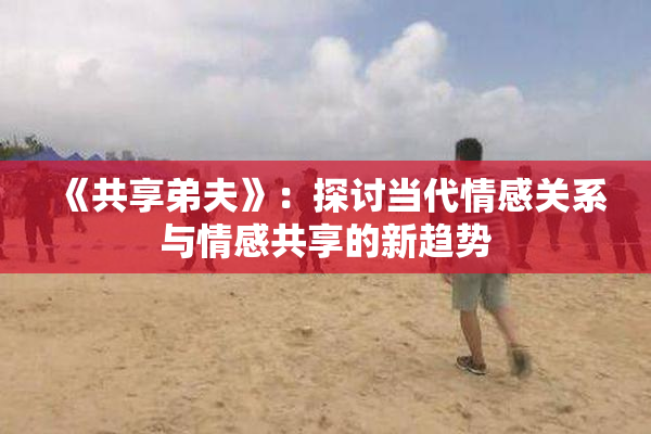 《共享弟夫》：探讨当代情感关系与情感共享的新趋势
