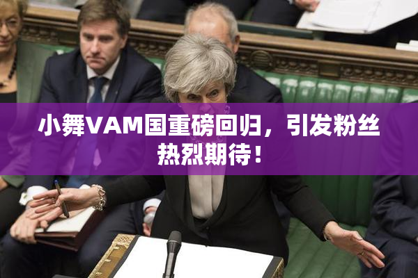 小舞VAM国重磅回归，引发粉丝热烈期待！
