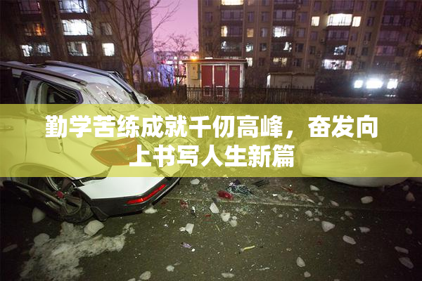 勤学苦练成就千仞高峰，奋发向上书写人生新篇