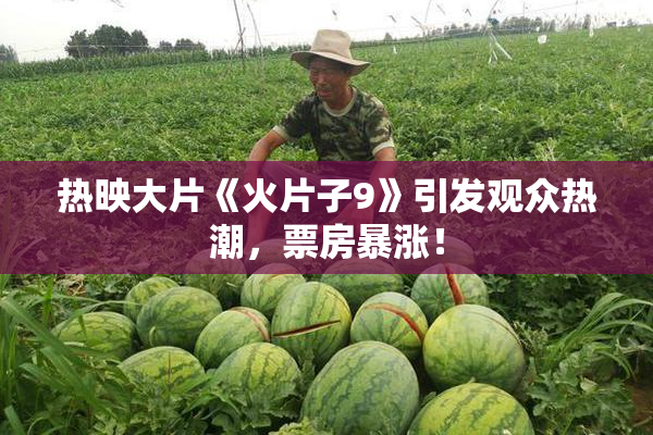 热映大片《火片子9》引发观众热潮，票房暴涨！