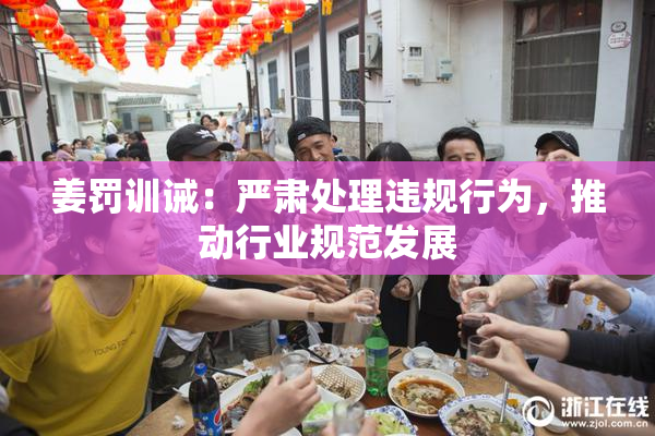 姜罚训诫：严肃处理违规行为，推动行业规范发展