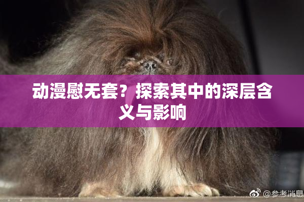 动漫慰无套？探索其中的深层含义与影响