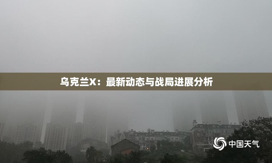 乌克兰X：最新动态与战局进展分析