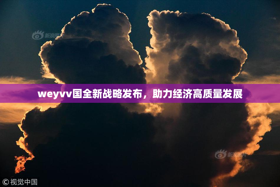 weyvv国全新战略发布，助力经济高质量发展