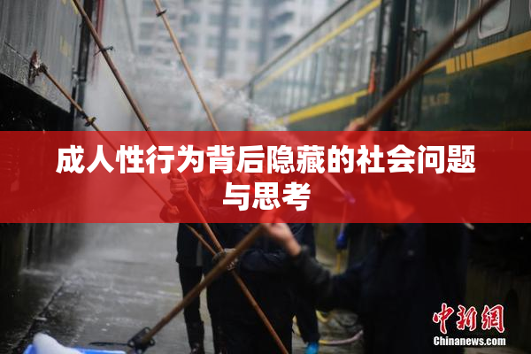 成人性行为背后隐藏的社会问题与思考