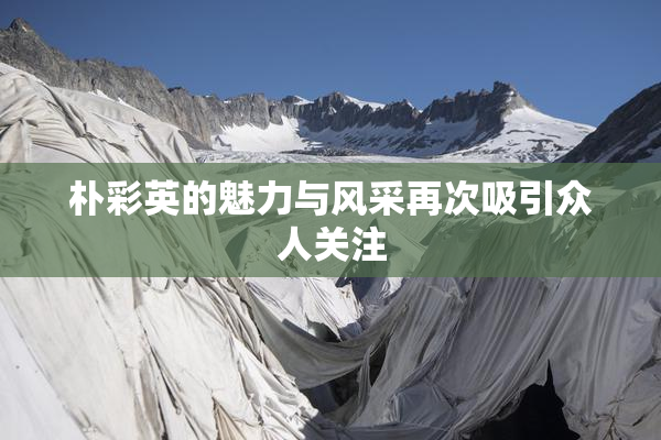朴彩英的魅力与风采再次吸引众人关注