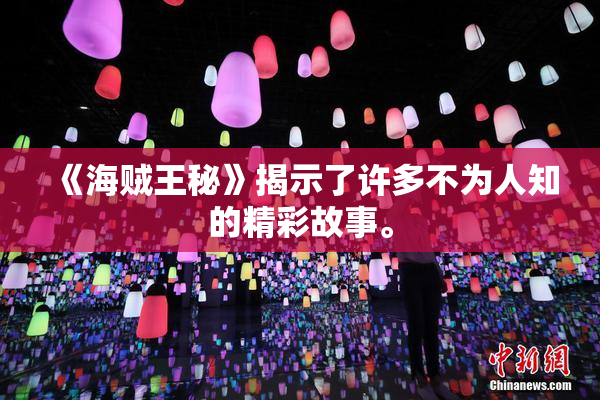 《海贼王秘》揭示了许多不为人知的精彩故事。