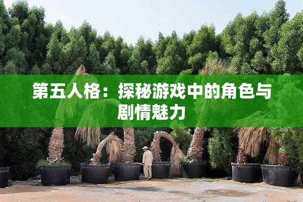 第五人格：探秘游戏中的角色与剧情魅力