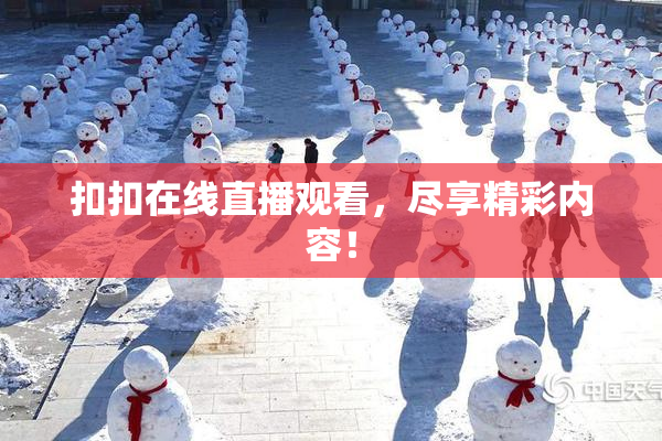 扣扣在线直播观看，尽享精彩内容！