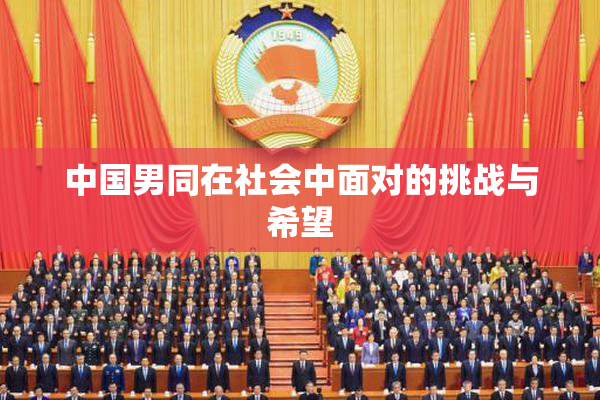 中国男同在社会中面对的挑战与希望